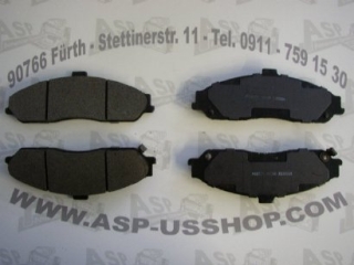 Bremsklötze Vorne - Brakepads Front  Corvette C5+C6  97-08